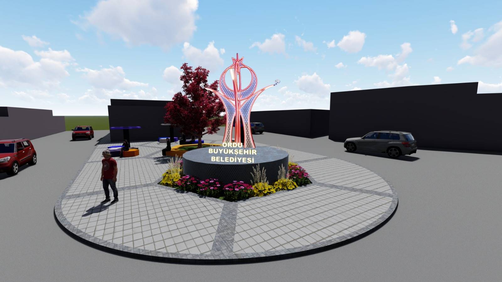 BÜYÜKŞEHİR’DEN GÜRGENTEPE’YE MODERN MEYDAN